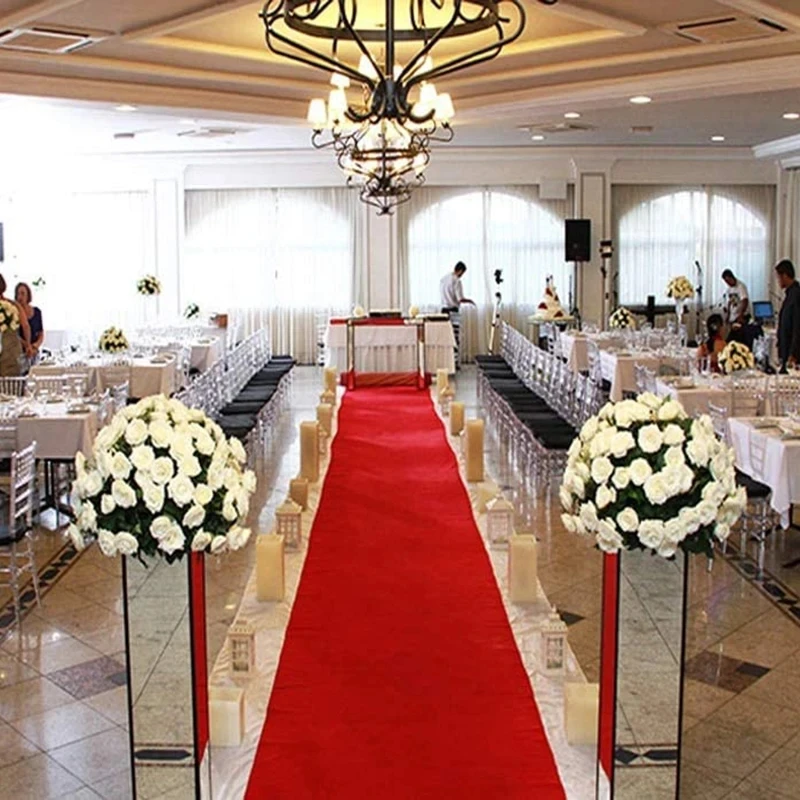Aisle Runner White - Romantic White Carpet Wedding Aisle Runner