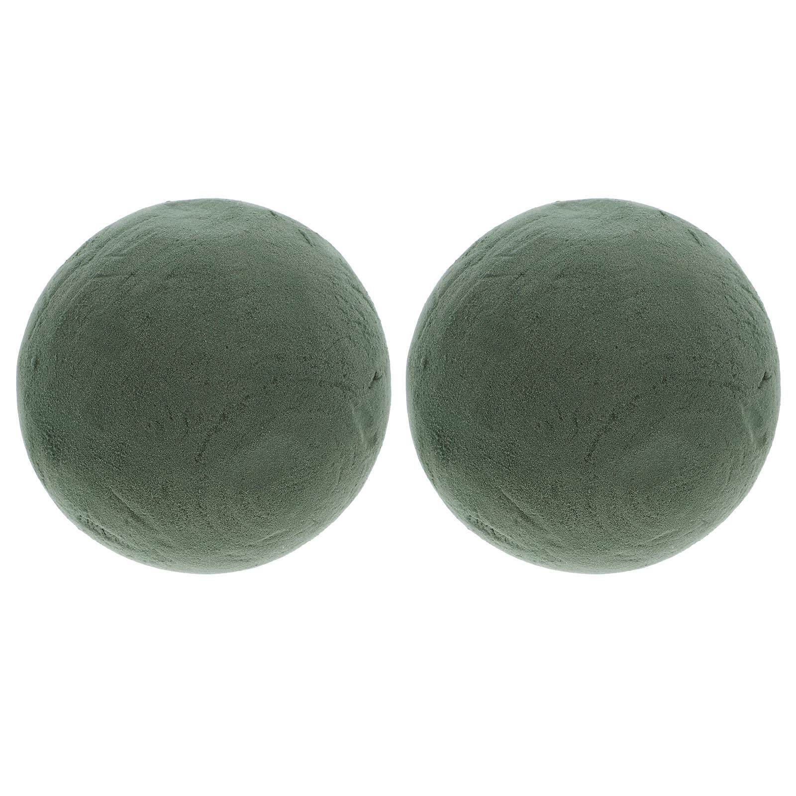 Wedding Floral Supply - 2Pcs Round Floral Foam Balls Wet