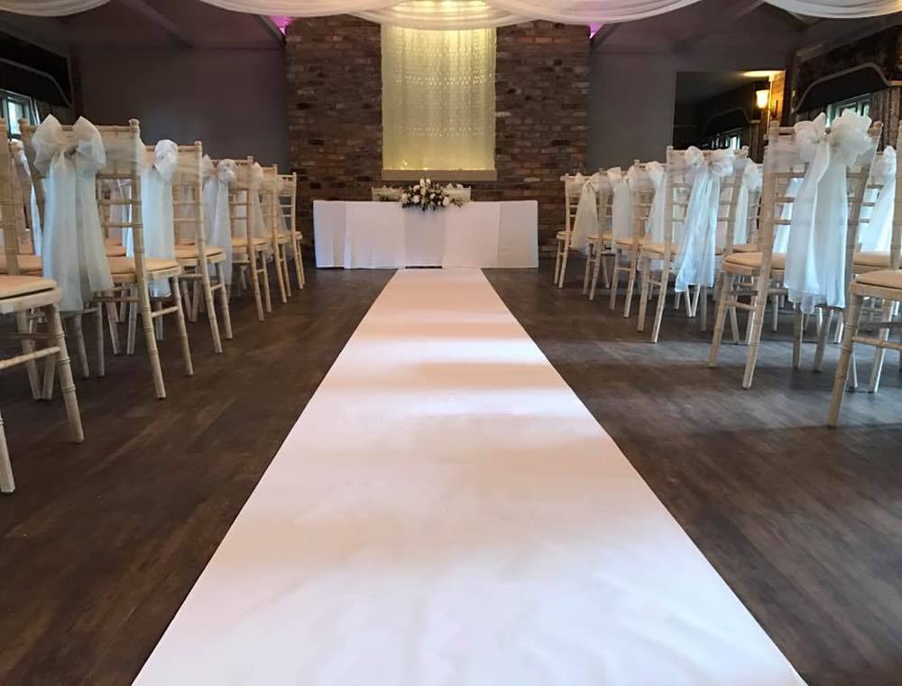Aisle Runner White - 3M 6M 9M Long Wedding Aisle
