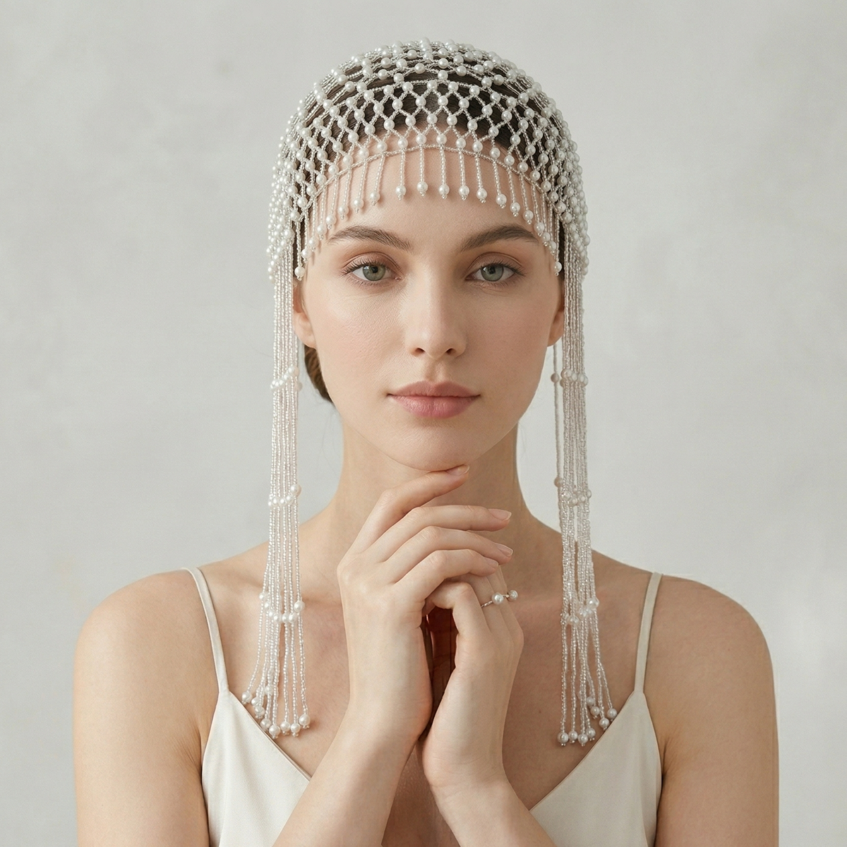 Luxury Pearls Beaded Headwrap  - Wedding Shop review and price