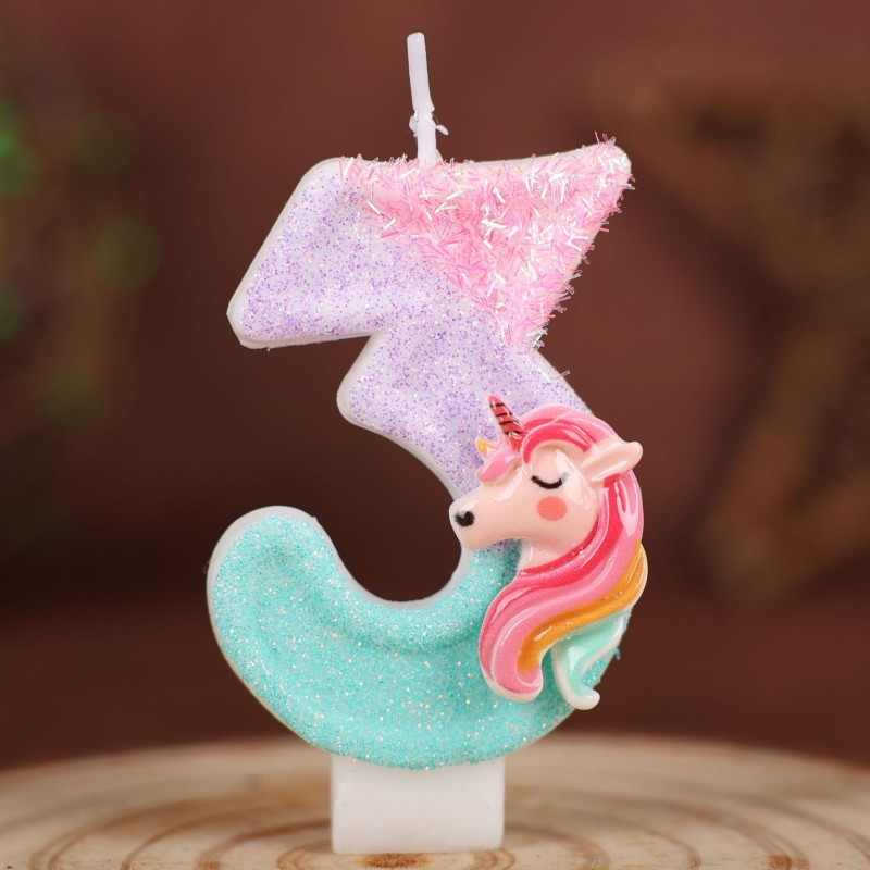 Gradient Pink Unicorn Happy Bi - Unity Candle Set review and price