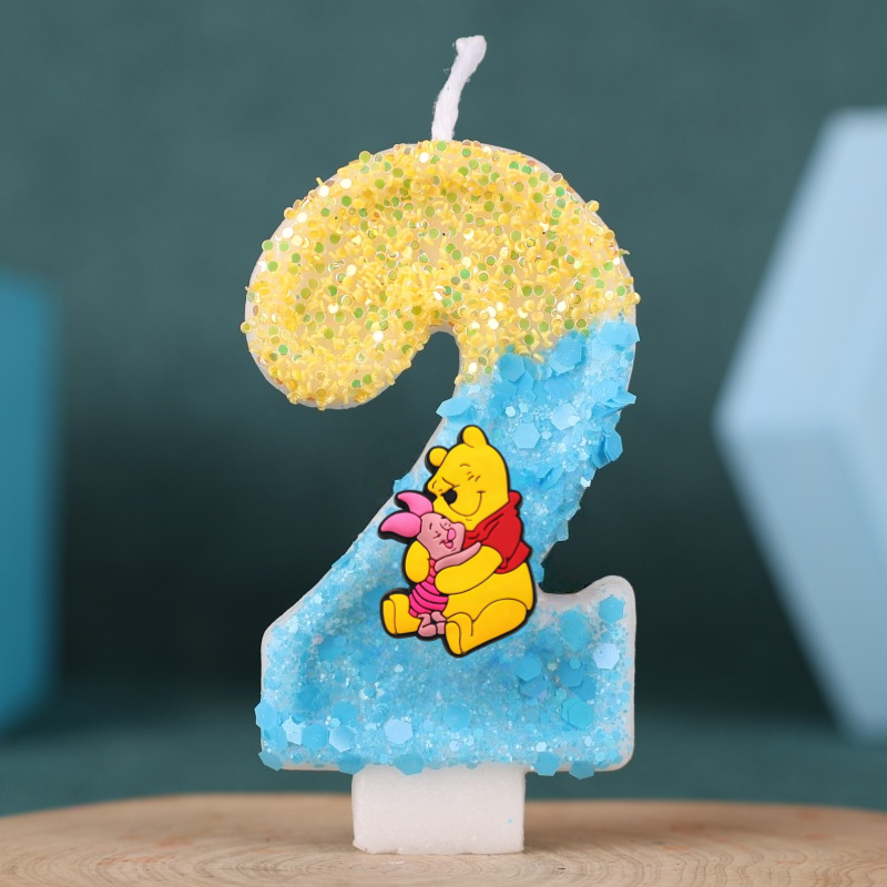 Cute Winnie The Pooh Digital C - Unity Candle Set review and price