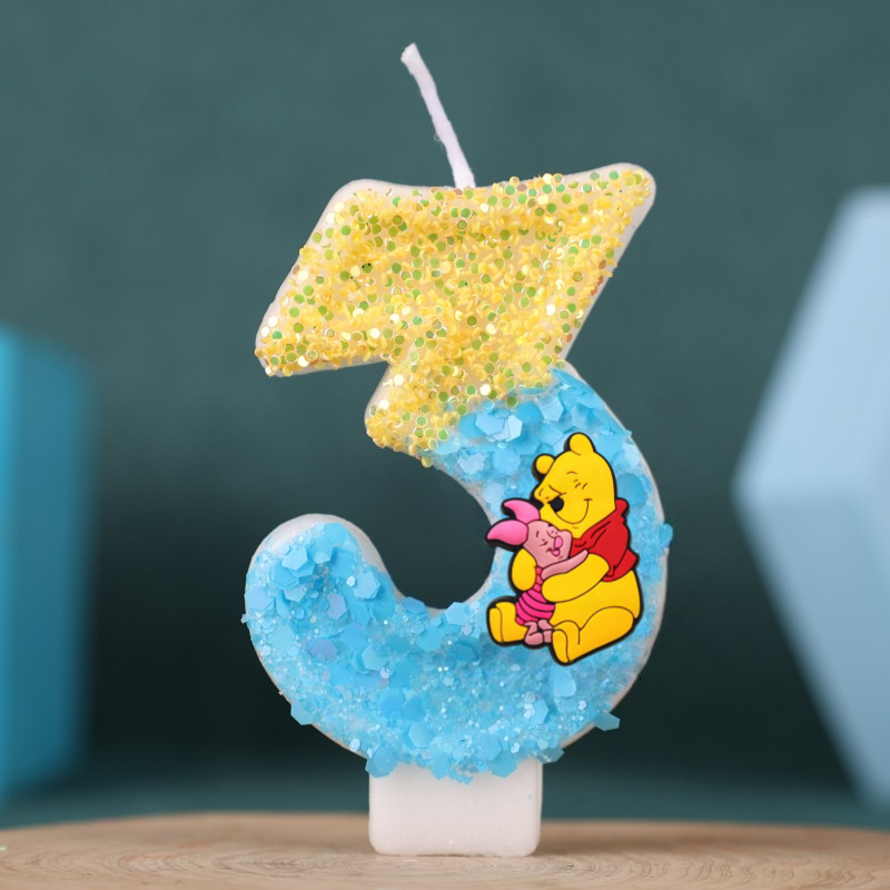 Cute Winnie The Pooh Digital C - Unity Candle Set review and price