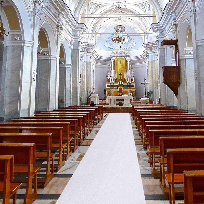 Beautiful White Wedding Carpet - Aisle Runner White review and price