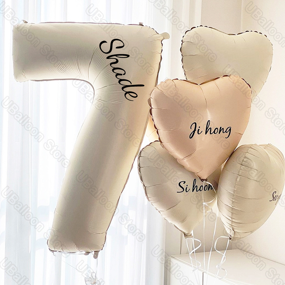 Custom Birthday Number Balloon - Confetti Balloon Set review and price