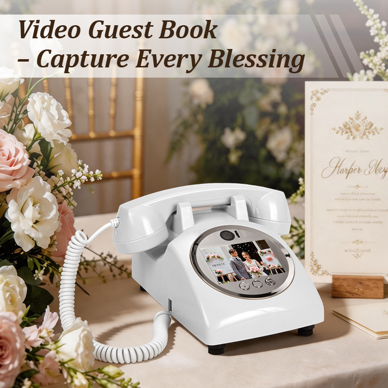 Audio Guestbook Wedding Phone  - Wedding Supply Factory review and price