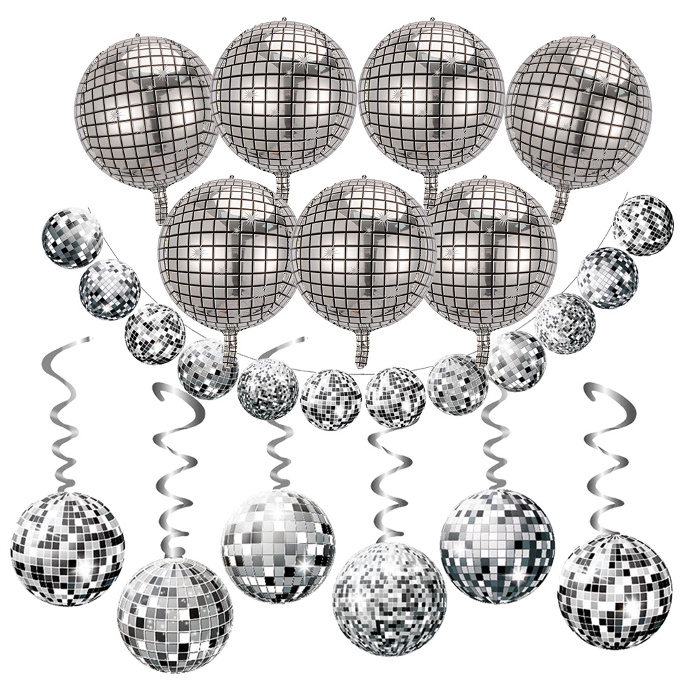 Big Disco Balloon Foil Balloon - Confetti Balloon Set review and price