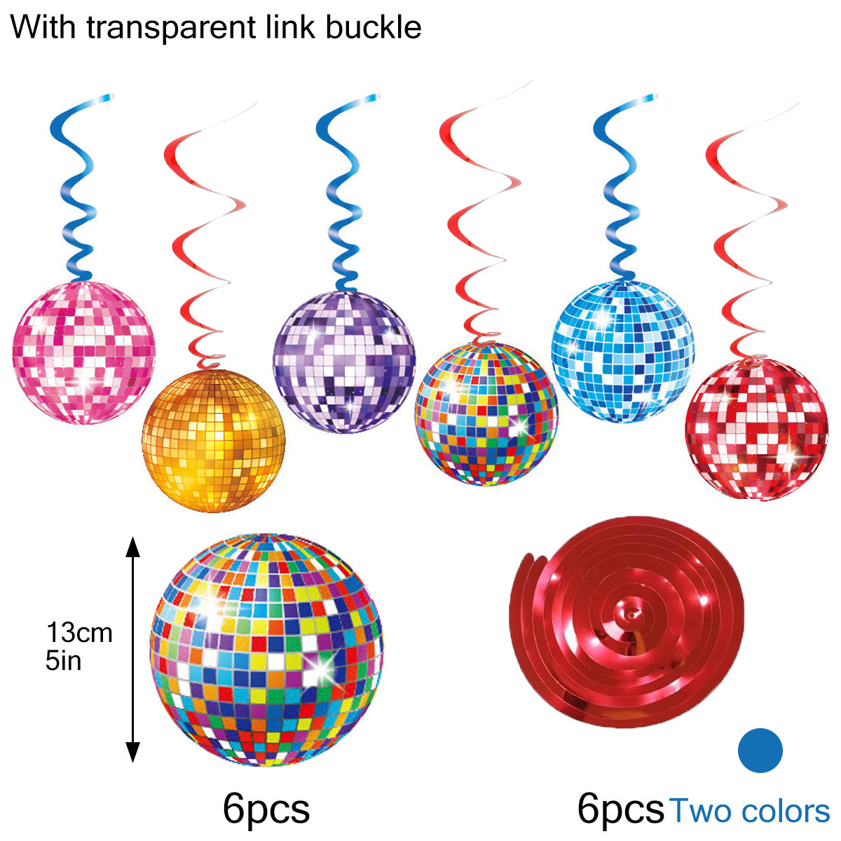 Big Disco Balloon Foil Balloon - Confetti Balloon Set review and price