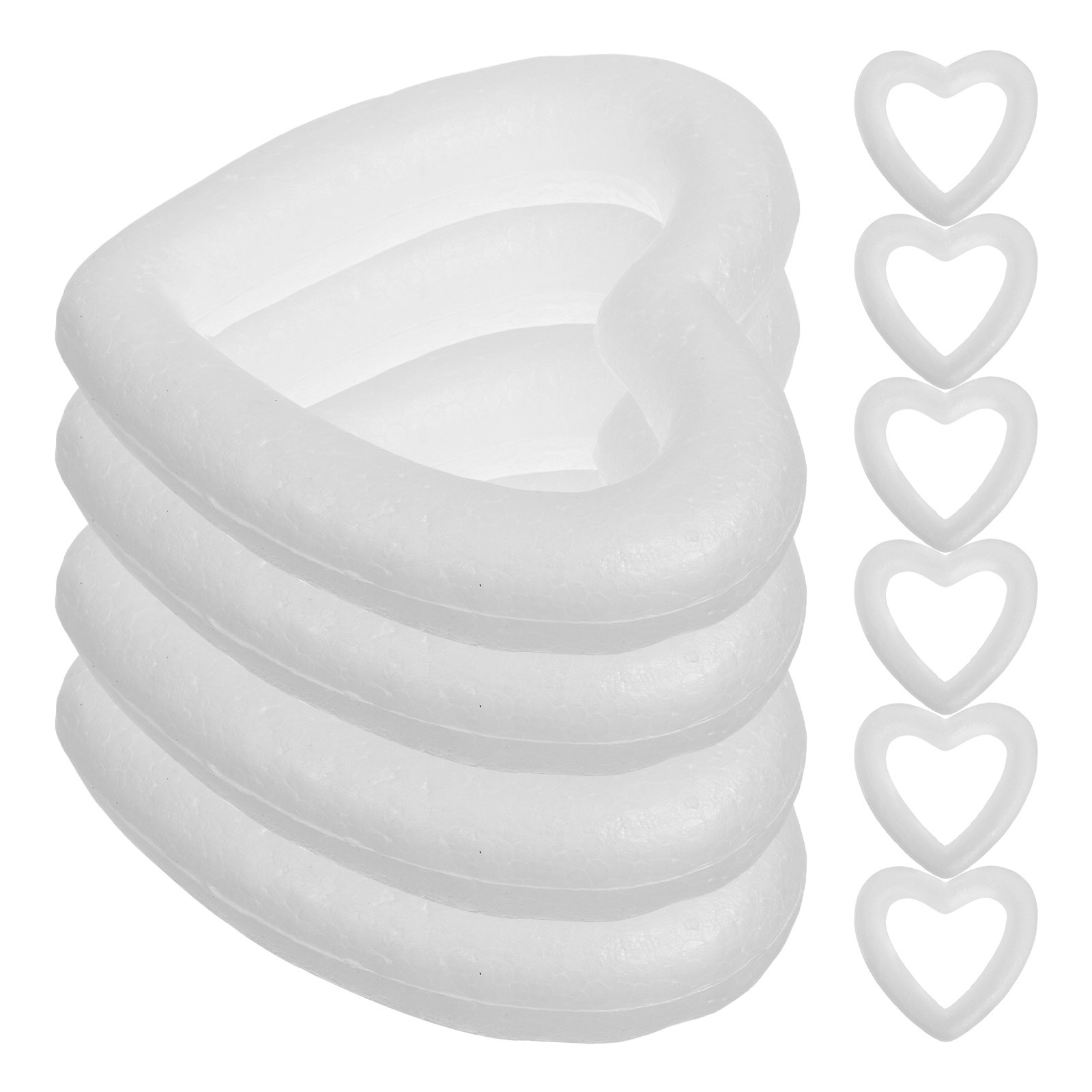 10Pcs Heart Shape Foam Wreath  - Wedding Floral Supply review and price