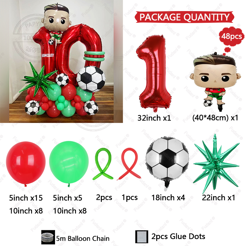 48Pcs Football Boy 1-30th Birt - Supply Wedding Venue review and price