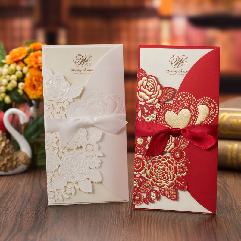 5/10Pcs Laser Cut Wedding Invi - Wedding Supply Business review and price