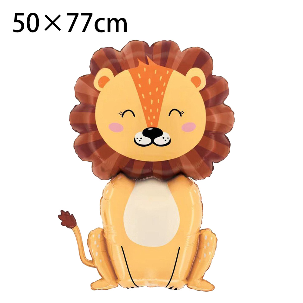 Jungle Animals Party Banner De - Confetti Balloon Set review and price