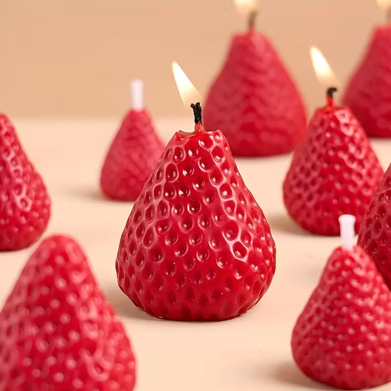 Strawberry Silicone Candle Mol - Unity Candle Set review and price