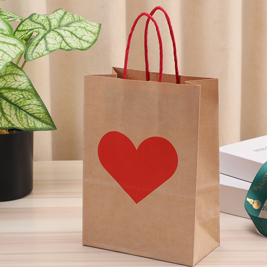 10pcs Yellow Kraft Paper Tote  - Wedding Party Supply Store review and price
