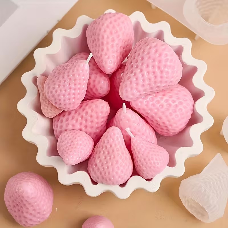 Strawberry Silicone Candle Mol - Unity Candle Set review and price