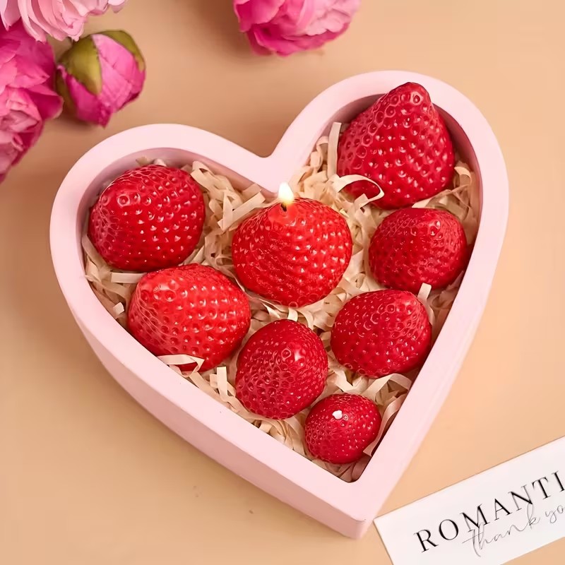 Strawberry Silicone Candle Mol - Unity Candle Set review and price