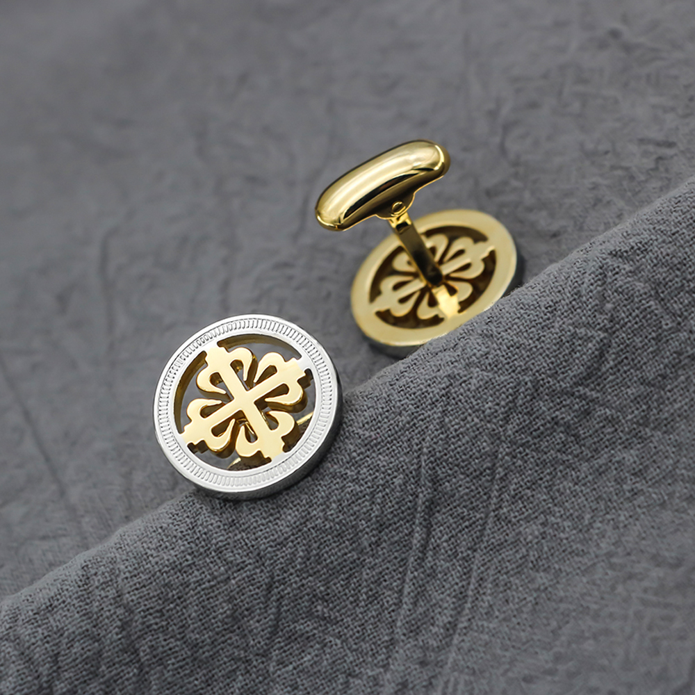 Luxury Iris Flower Cufflinks H - Wedding Supply Factory review and price