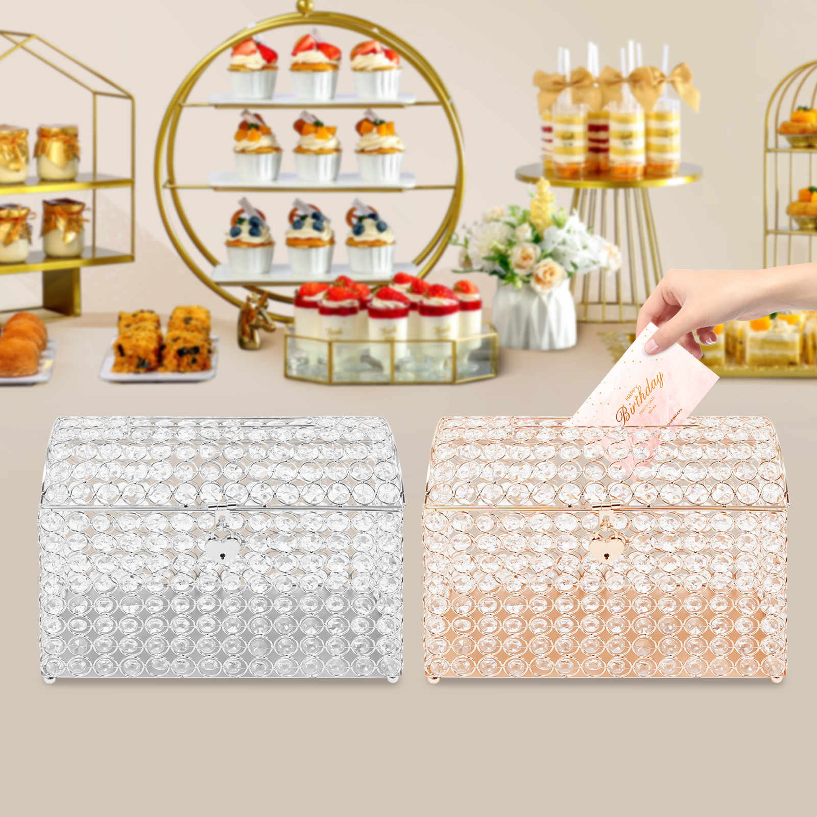 Wedding Card Box w/ Lock Weddi - Wedding Supply Business review and price