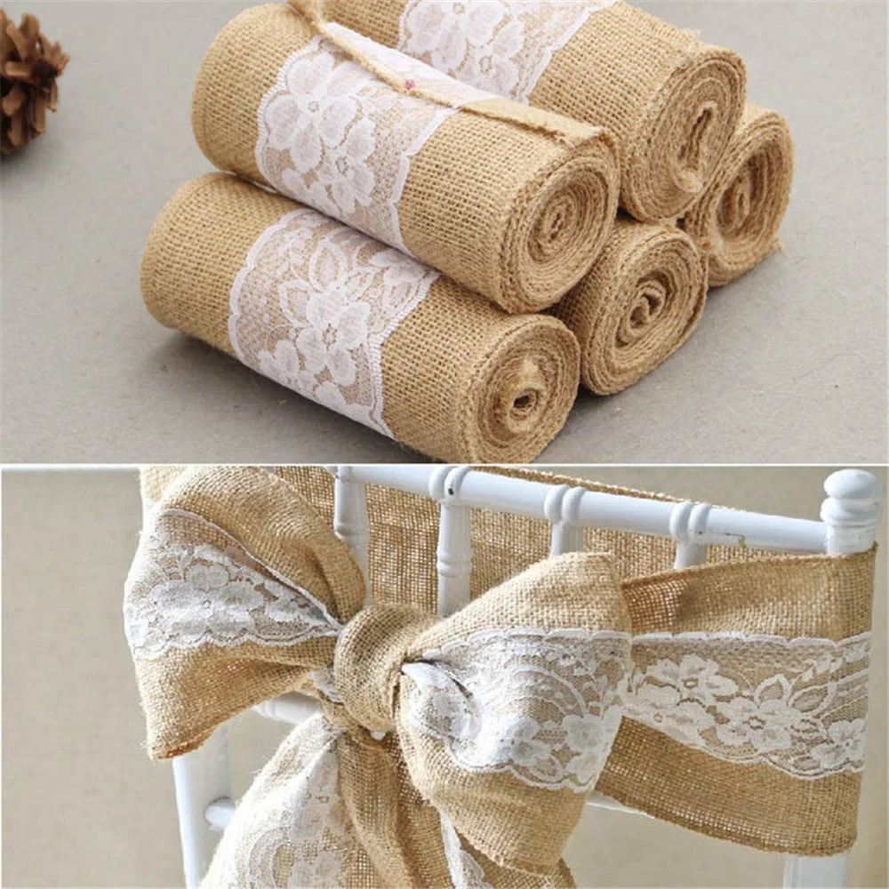10PC Linen Chair Back Decorati - Supply Wedding Venue review and price