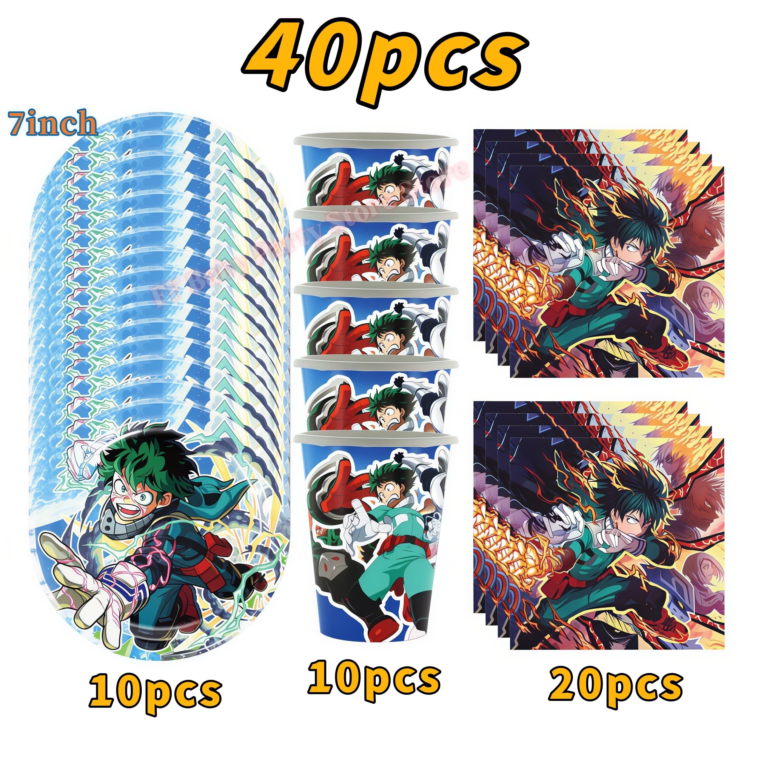 My Heroed Academia Birthday Pa - Confetti Balloon Set review and price