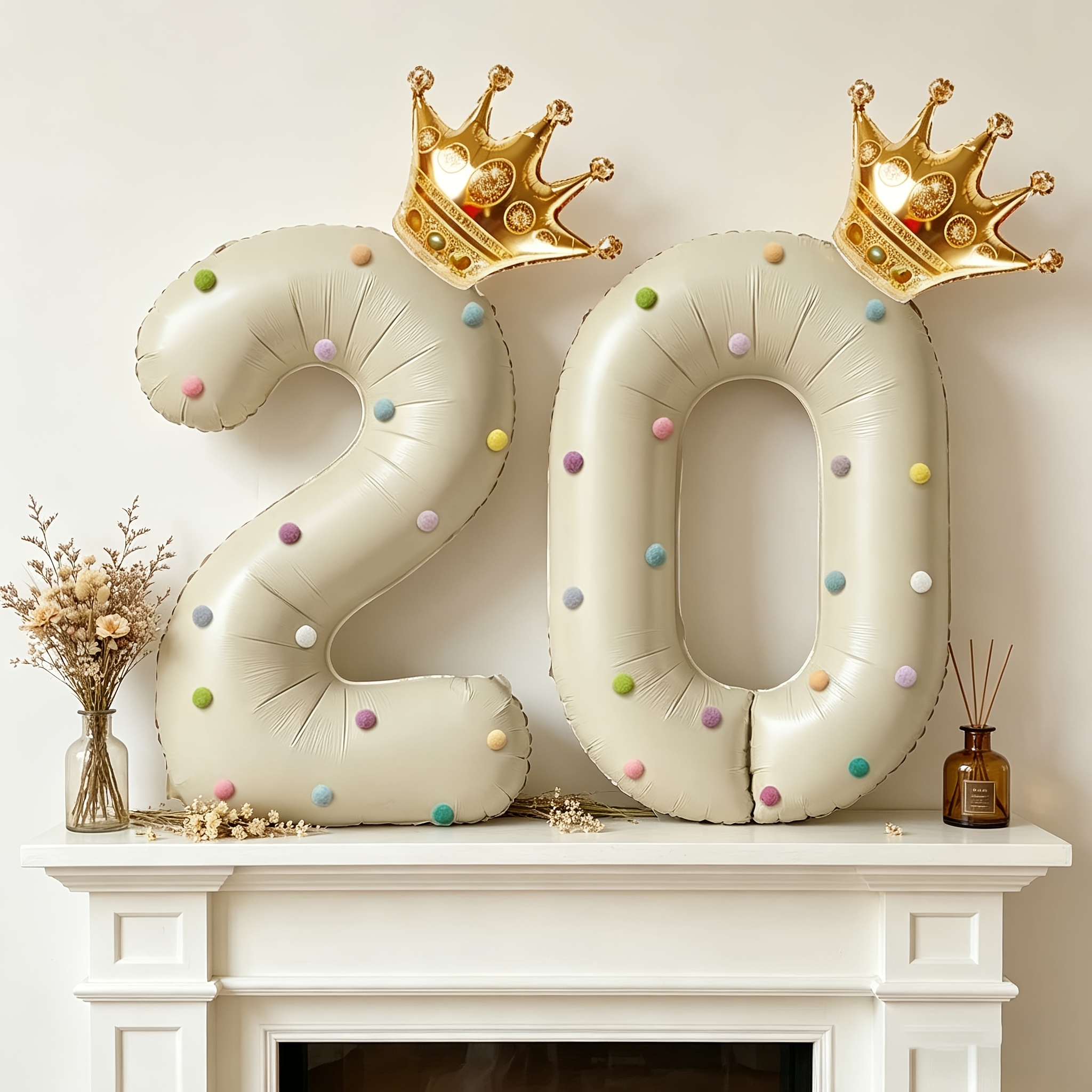 Large 40inch Cream-Colored Num - Supply Wedding Venue review and price