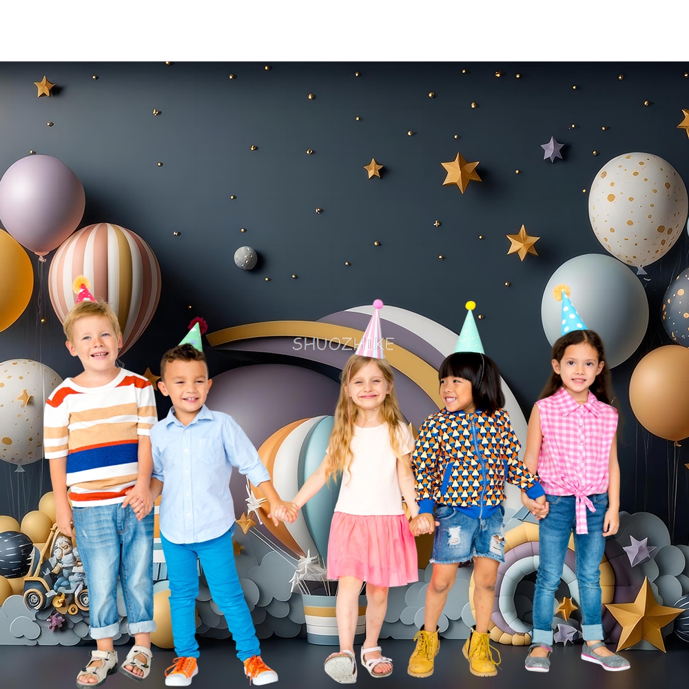 Photography Backdrop 3D Balloo - Wedding Qq review and price