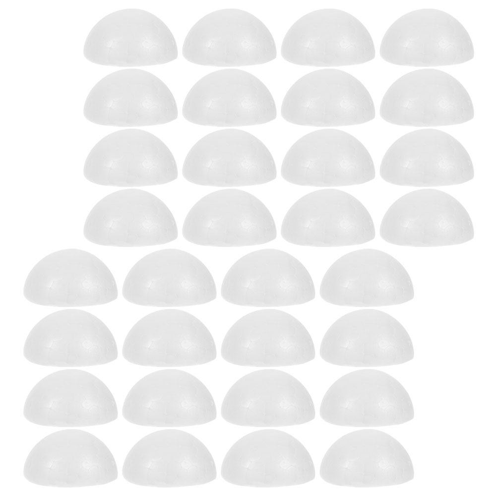 50Pcs White Half Ball Foam Flo - Wedding Floral Supply review and price