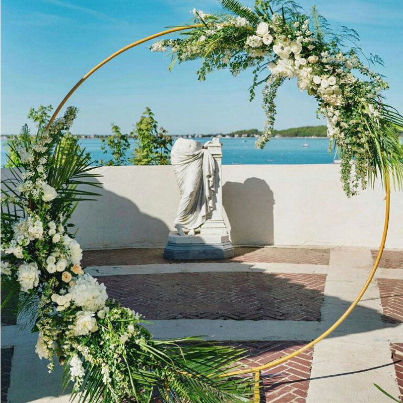 Wedding Arch Stand Round Metal - Confetti Balloon Set review and price