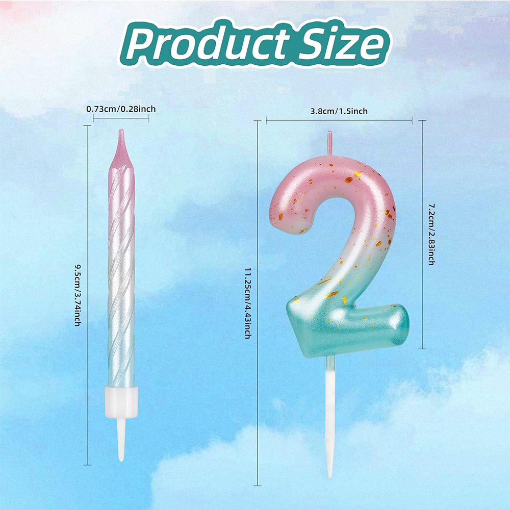 Digital Birthday Candles Pink  - Unity Candle Set review and price