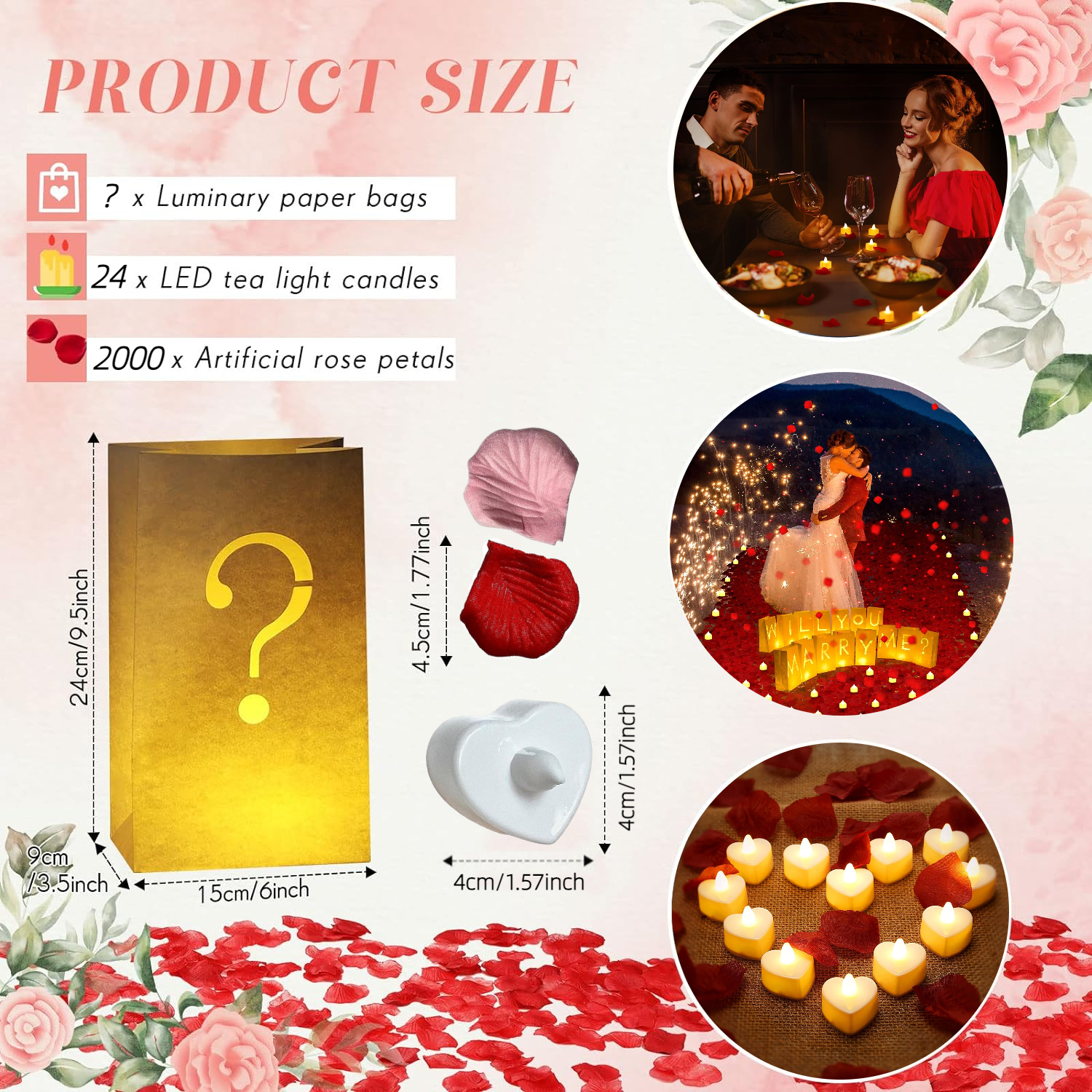 Will You Marry Me Proposal Dec - Unity Candle Set review and price