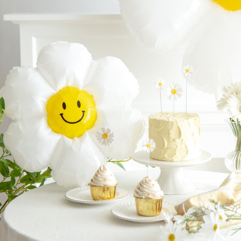 1/10 daisy balloons, huge smil - Confetti Balloon Set review and price