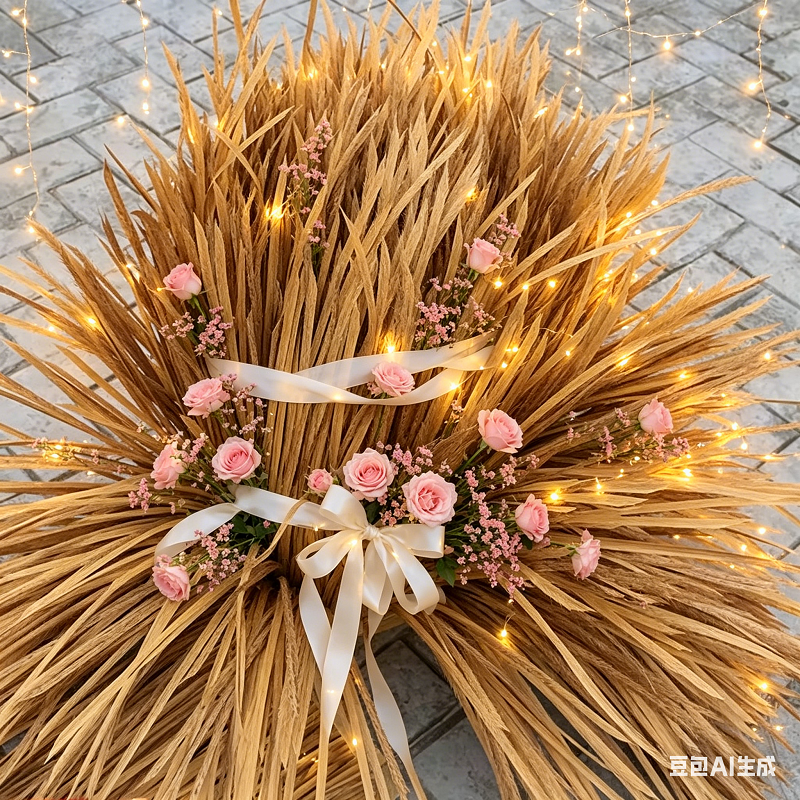 10m hot melt simulated thatch  - Wedding Party Supply Store review and price