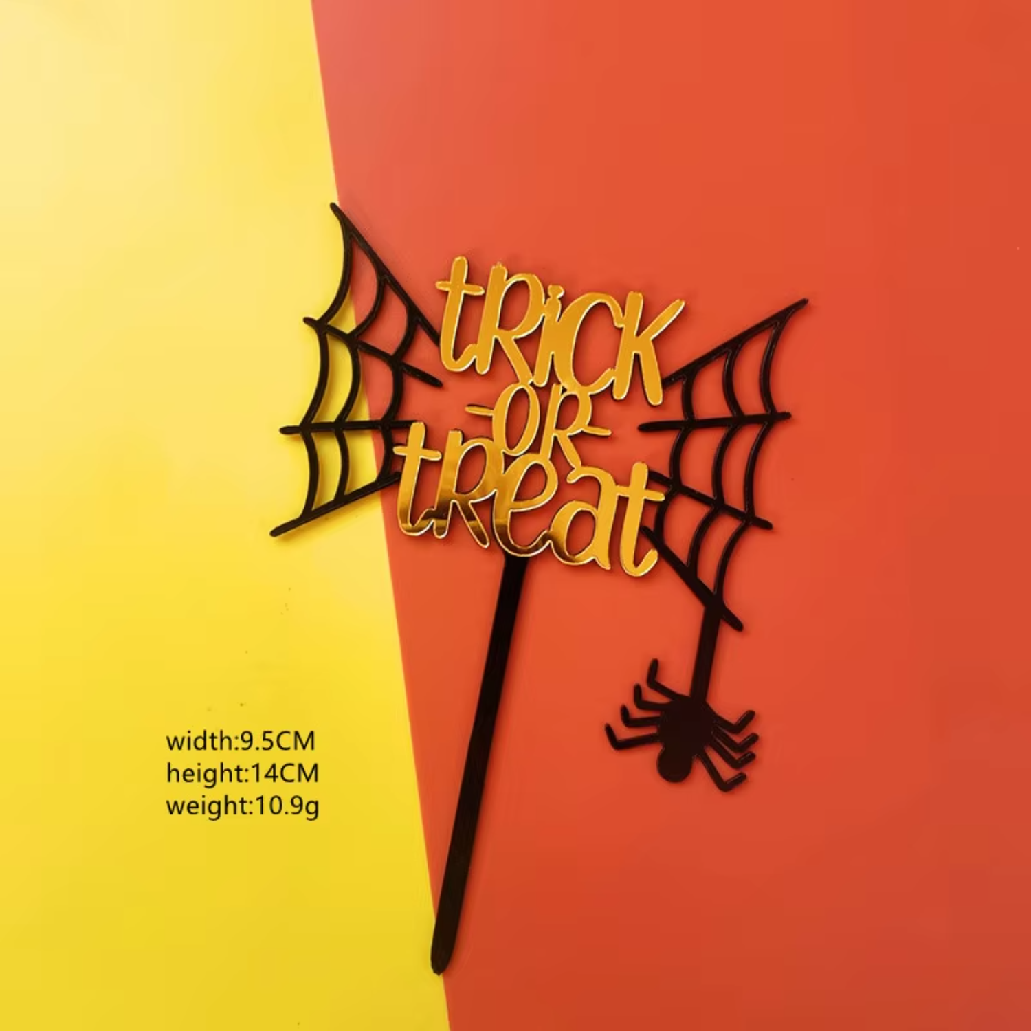 Happy Halloween Acrylic Cake T - Wedding Supply Factory review and price