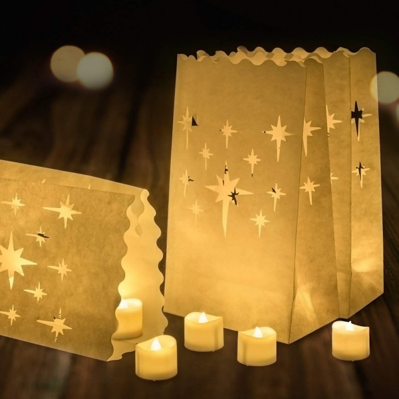 10PCS Heart White Paper Lanter - Unity Candle Set review and price