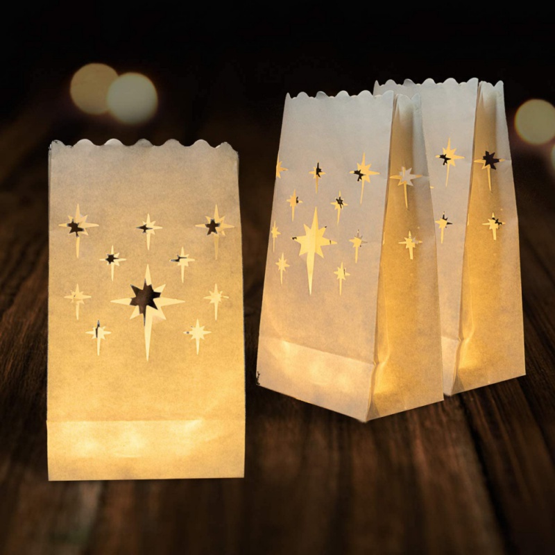 10PCS Heart White Paper Lanter - Unity Candle Set review and price